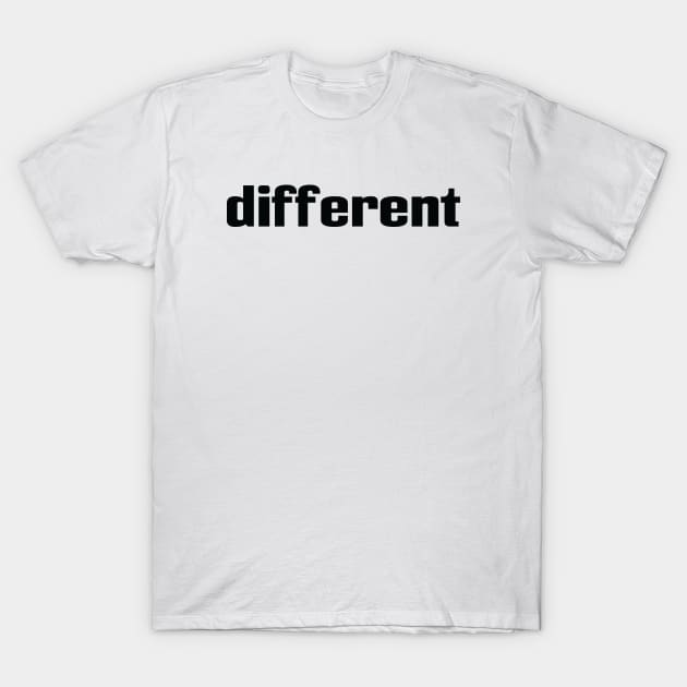 Different T-Shirt by ProjectX23 Orange